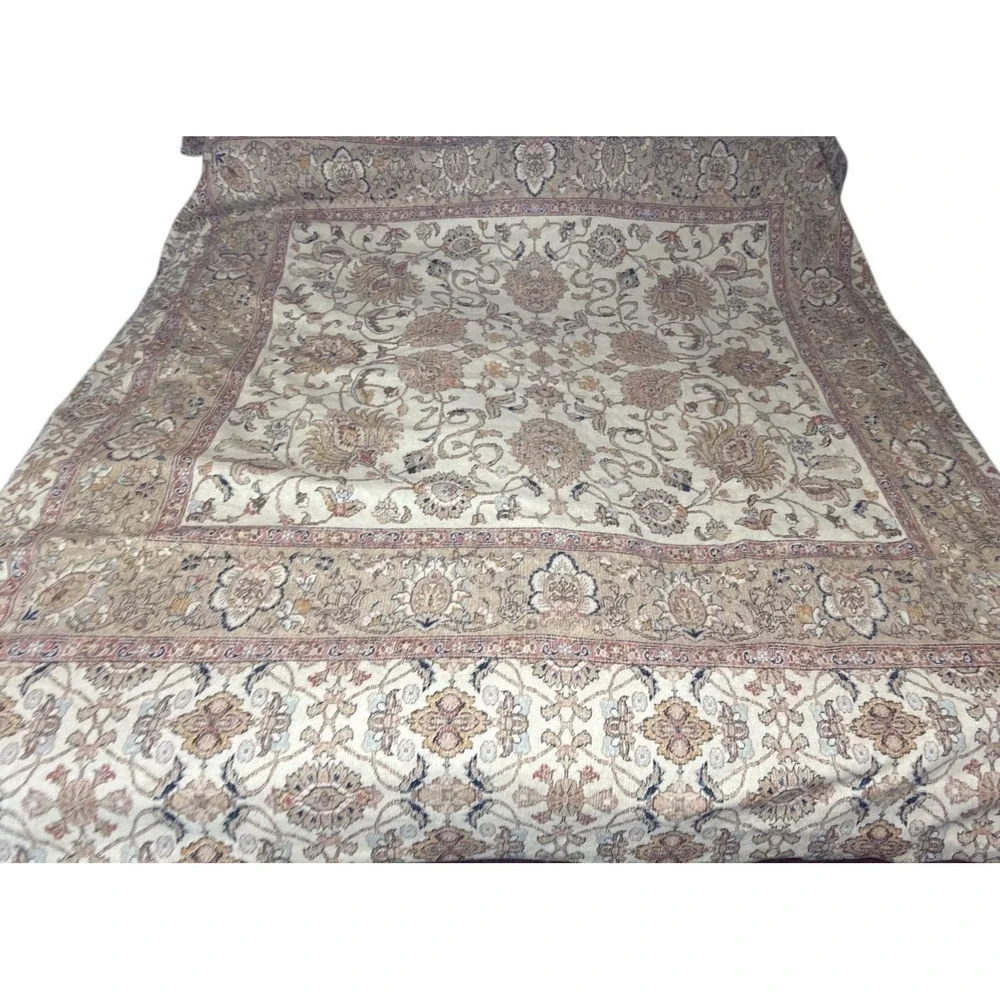 Ralph Lauren Northern Cape Paisley Queen Duvet Cover Neutral Persian Tapestry‎